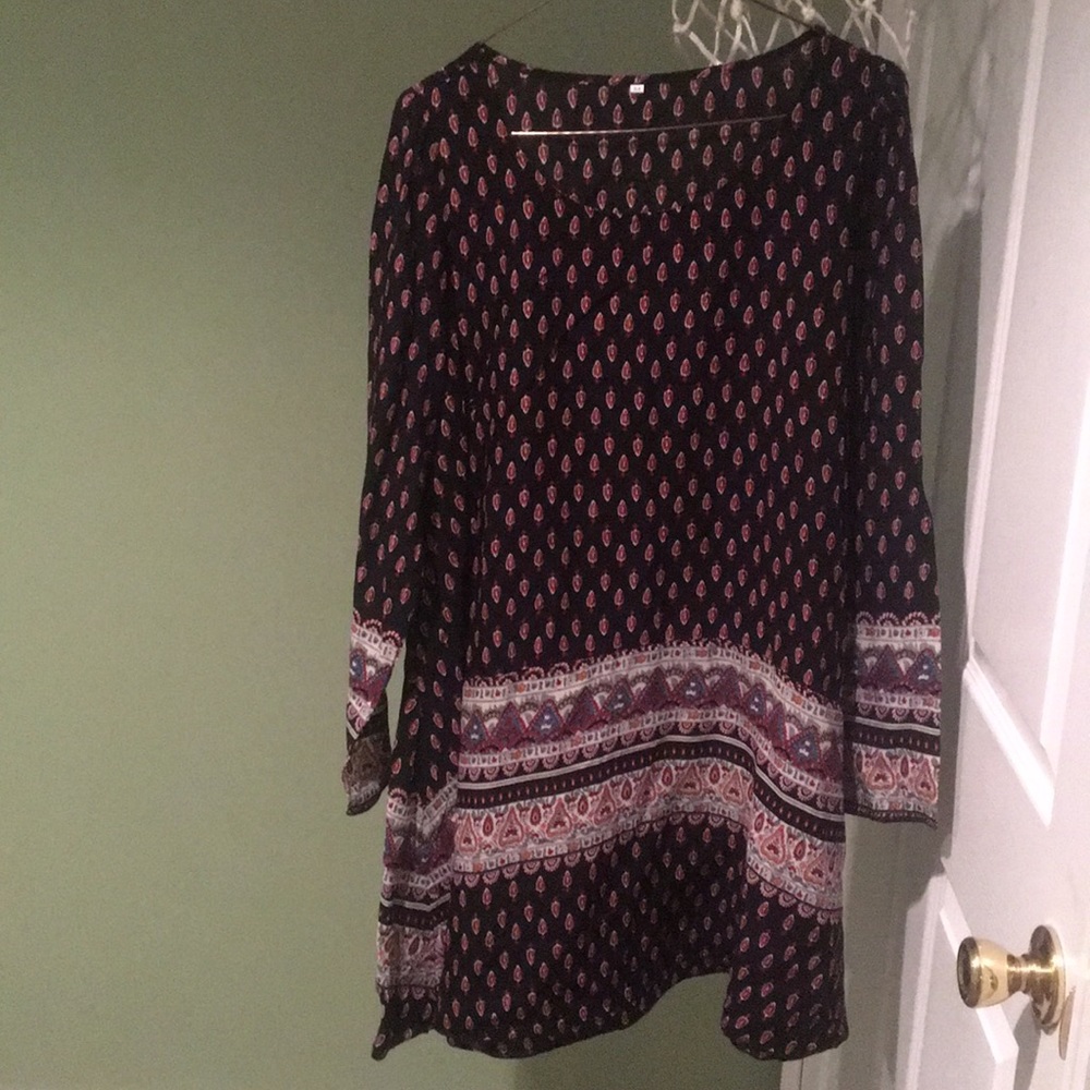 long sleeve dress from Romwe